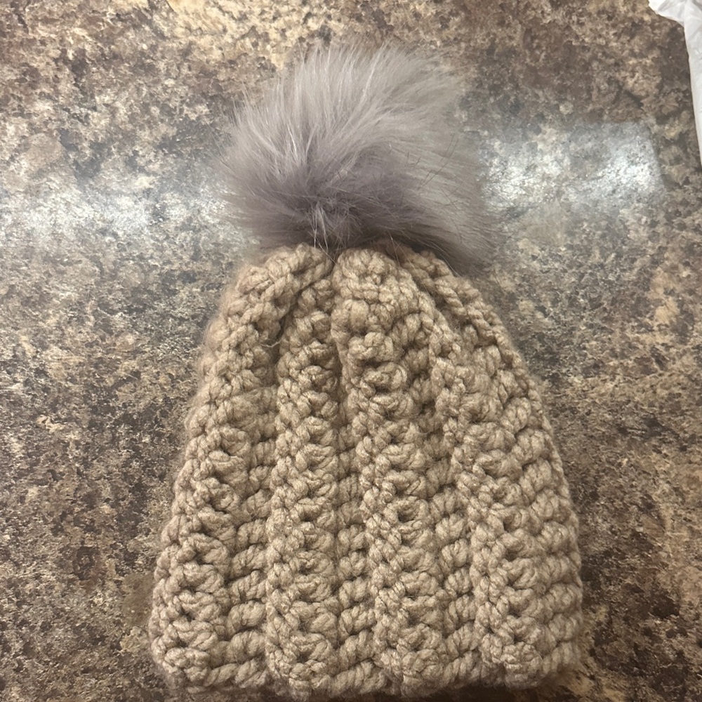 Cozy Knit Beanie with Pom Pom